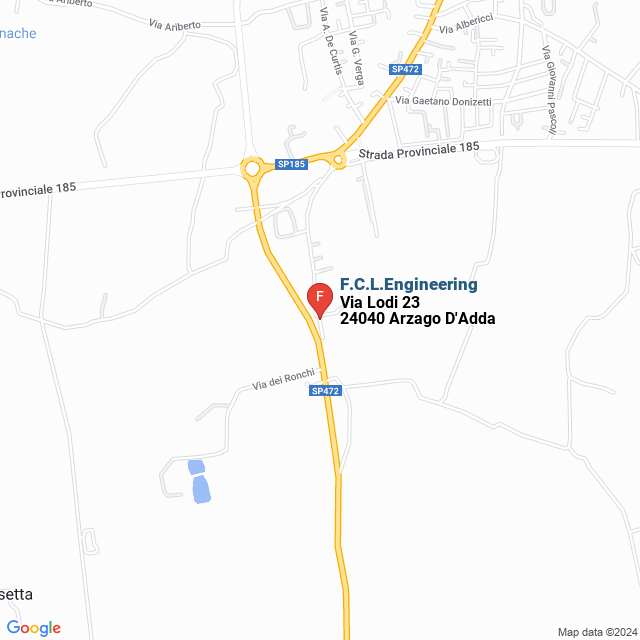 apri la mappa di F.C.L.Engineering