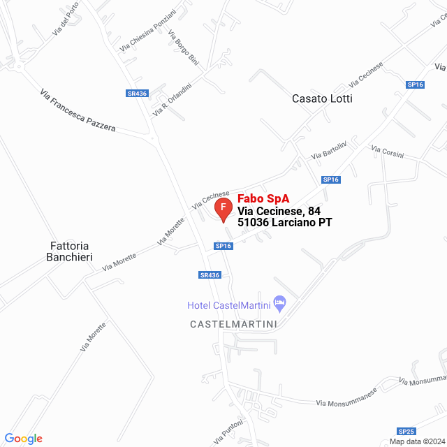 apri la mappa di Fabo SpA