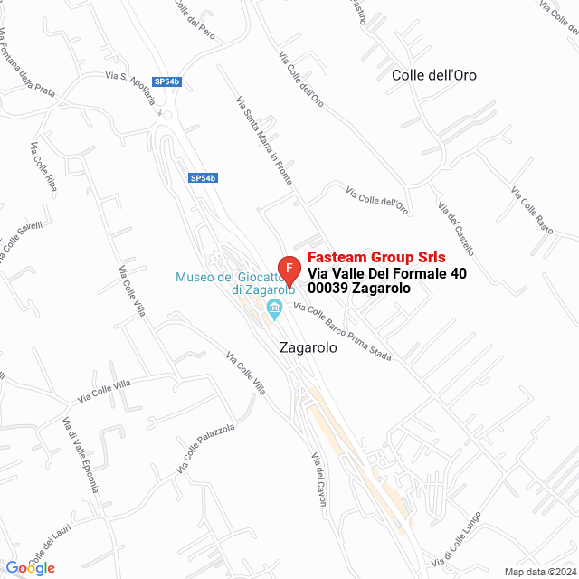 apri la mappa di Fasteam Group Srls