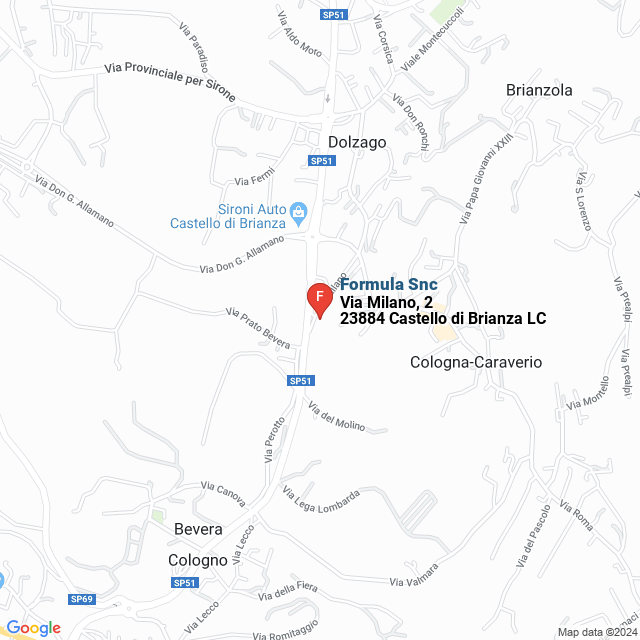 apri la mappa di Formula Snc