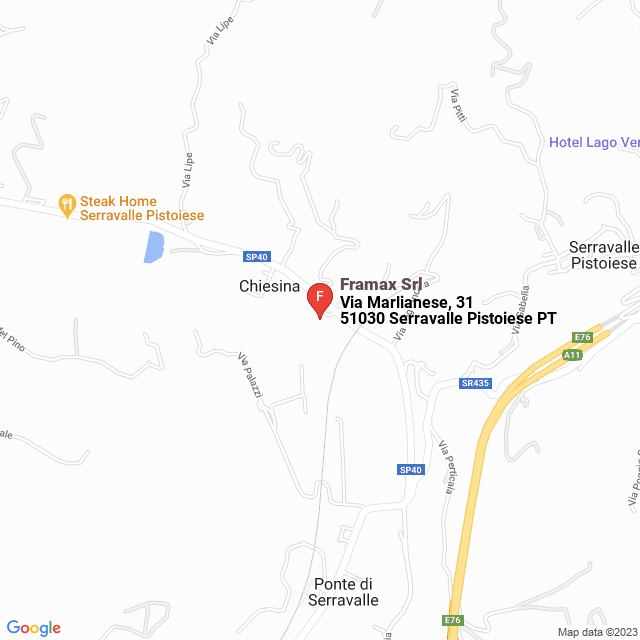 apri la mappa di Framax Srl