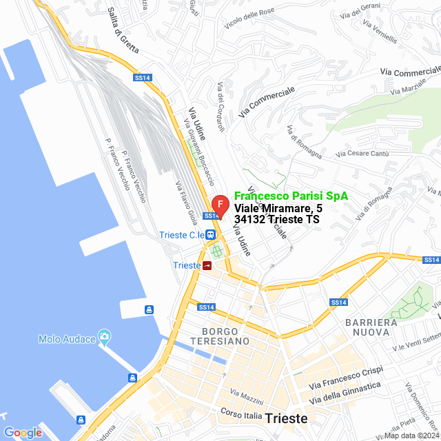 apri la mappa di Francesco Parisi SpA