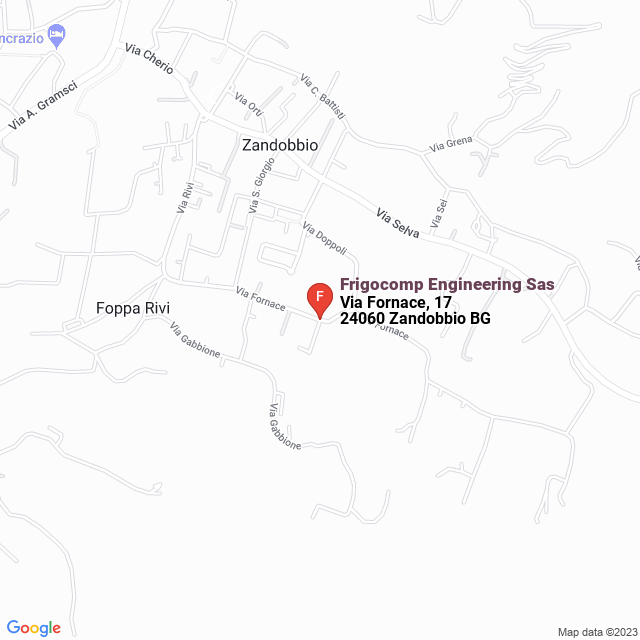 apri la mappa di Frigocomp Engineering Sas