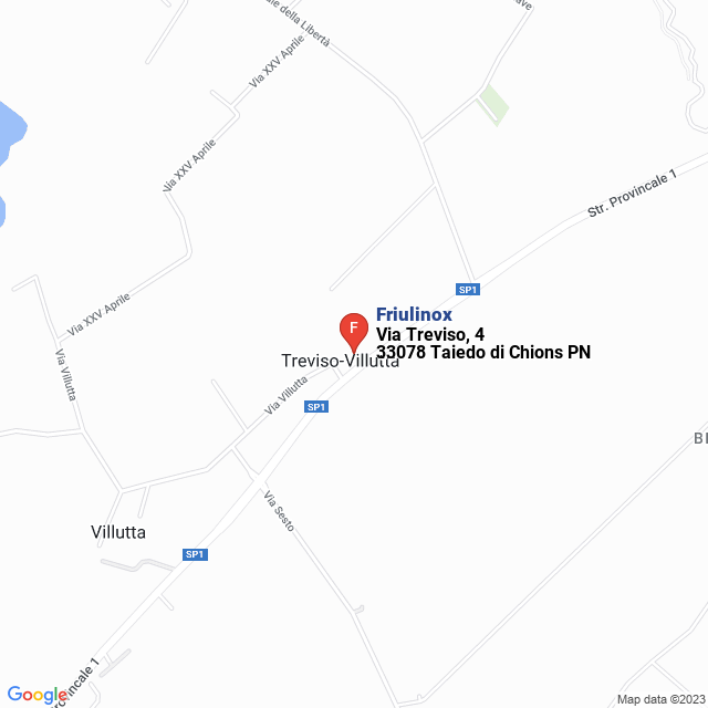 apri la mappa di Friulinox