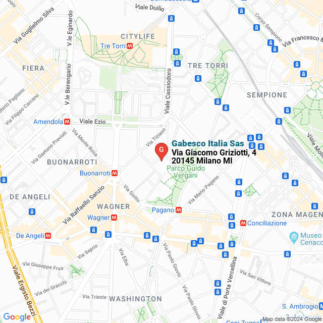 apri la mappa di Gabesco Italia Sas