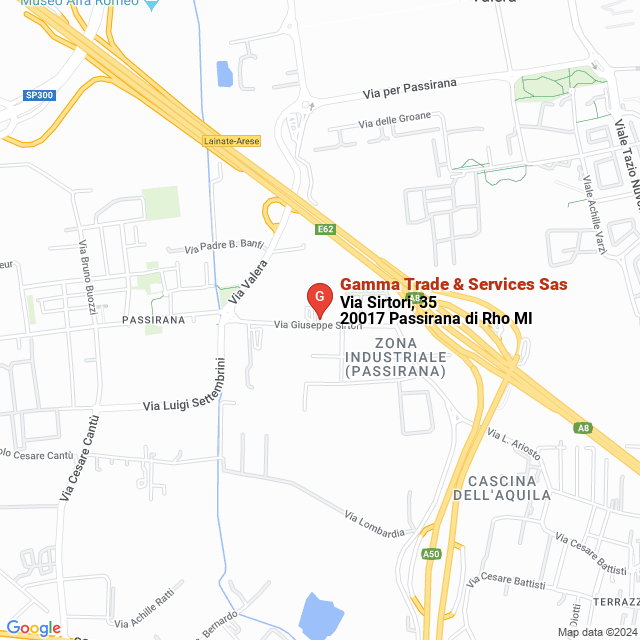 apri la mappa di Gamma Trade & Services Sas