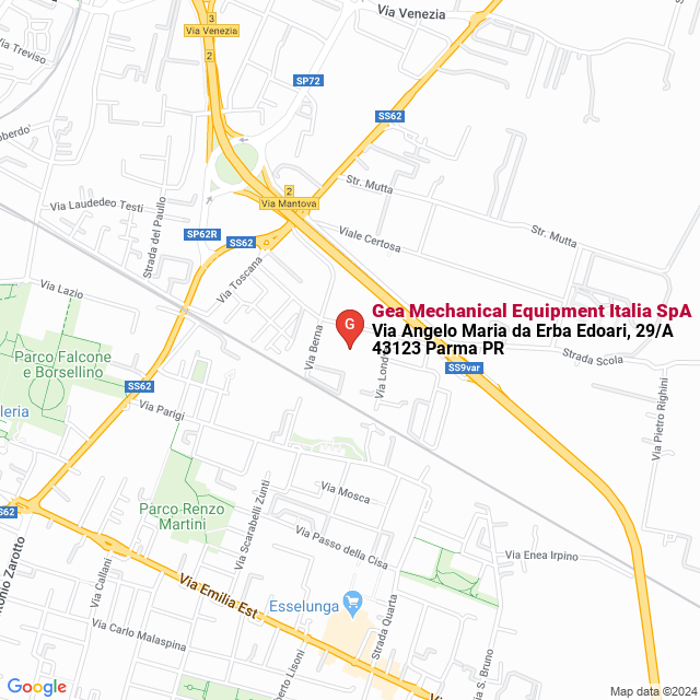 apri la mappa di Gea Mechanical Equipment Italia SpA