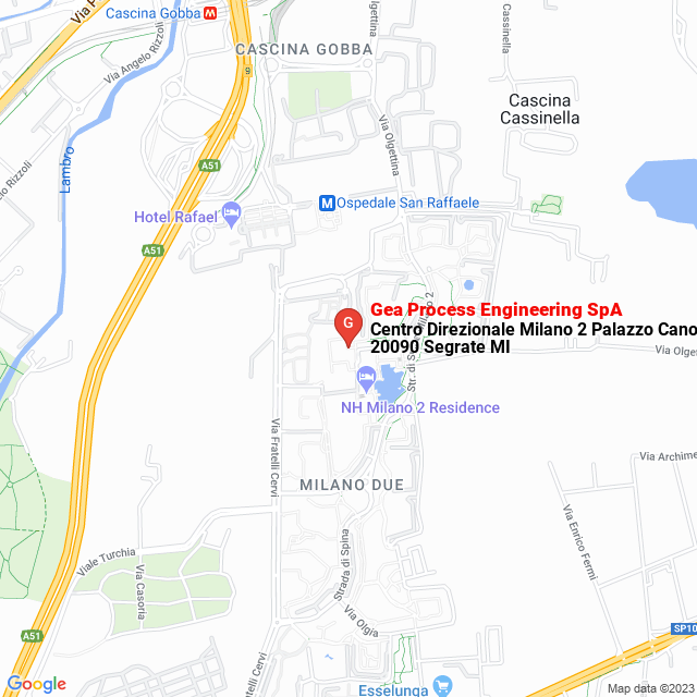 apri la mappa di Gea Process Engineering SpA