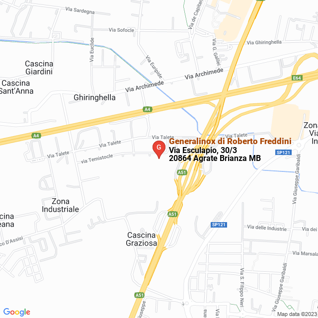 apri la mappa di Generalinox di Roberto Freddini