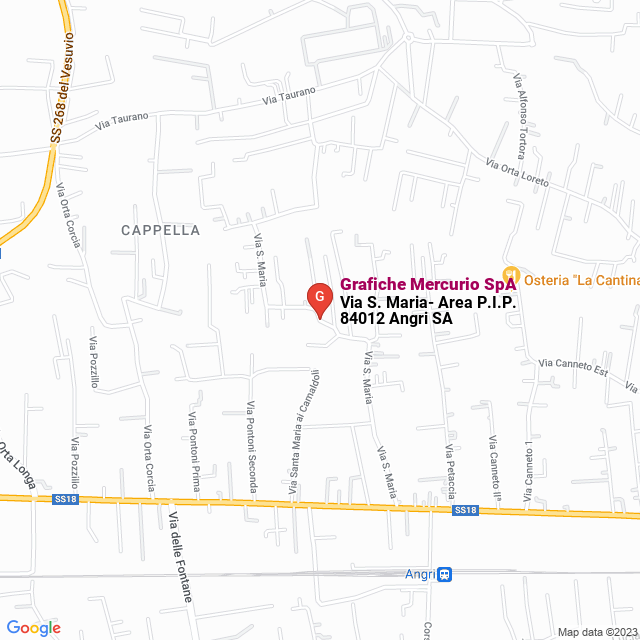 apri la mappa di Grafiche Mercurio SpA