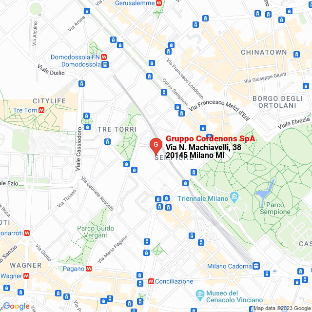 apri la mappa di Gruppo Cordenons SpA