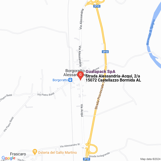 apri la mappa di Gualapack SpA