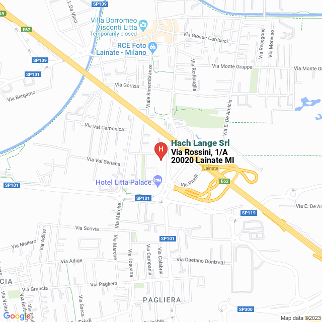 apri la mappa di Hach Lange Srl
