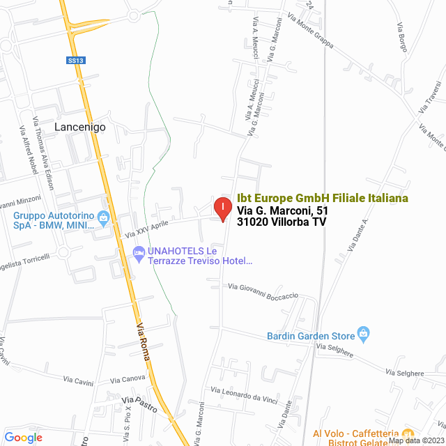 apri la mappa di Ibt Europe GmbH Filiale Italiana