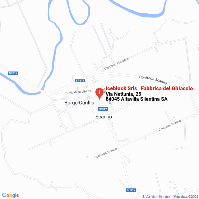 apri la mappa di Iceblock Srls - Fabbrica del Ghiaccio