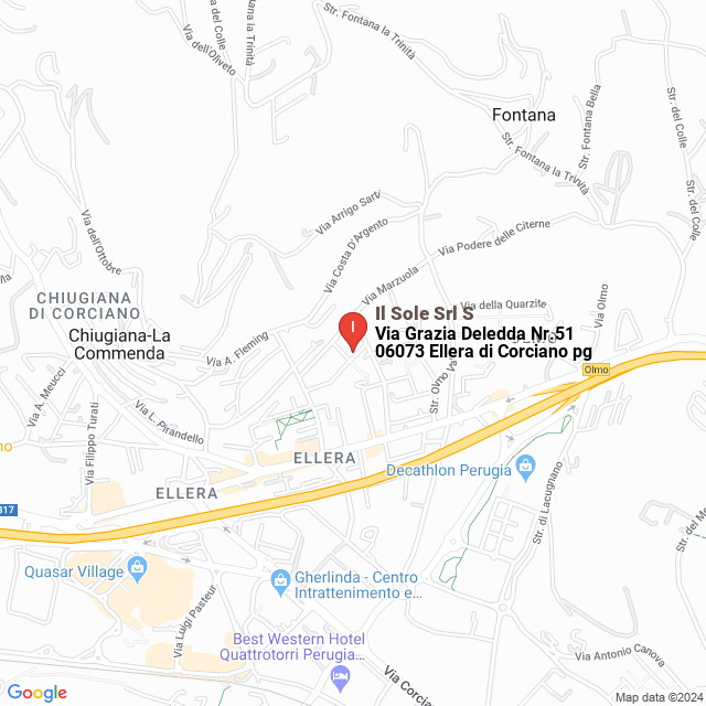 apri la mappa di Il Sole Srl S
