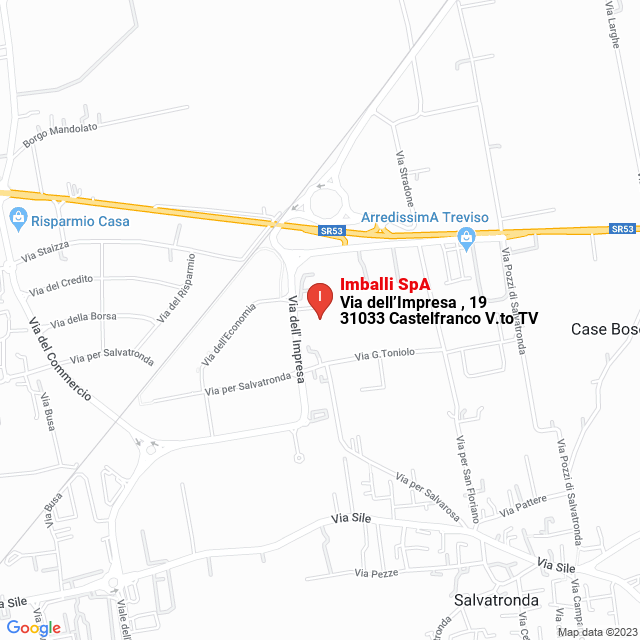 apri la mappa di Imballi SpA