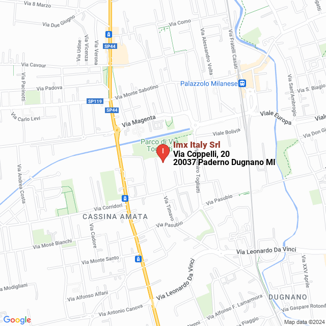 apri la mappa di Imx Italy Srl