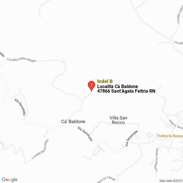 apri la mappa di Indel B