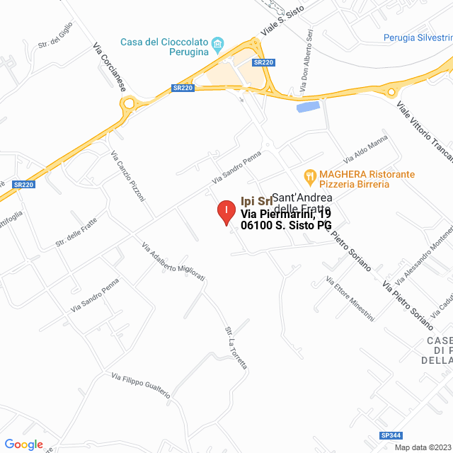 apri la mappa di Ipi Srl