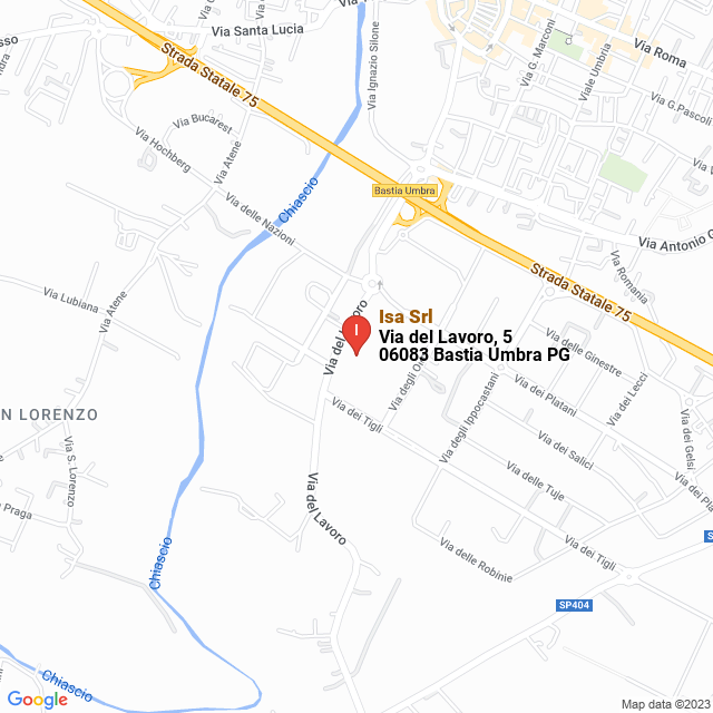 apri la mappa di Isa Srl