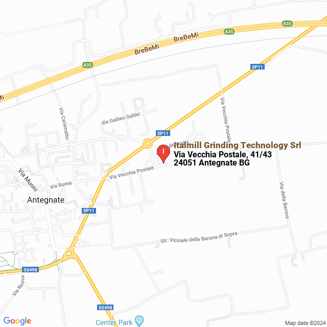 apri la mappa di Italmill Grinding Technology Srl