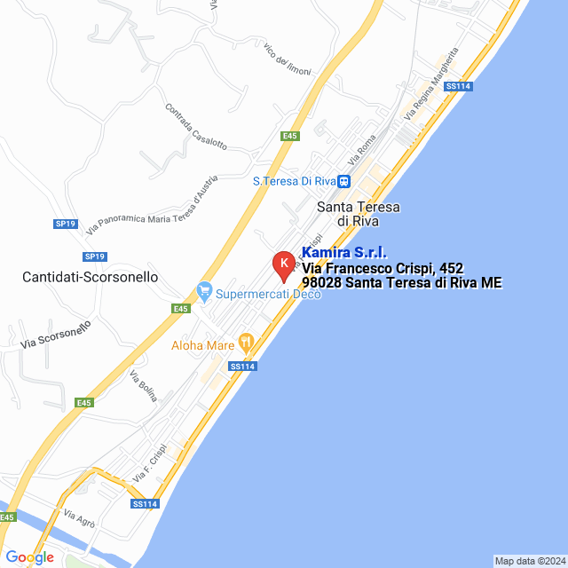 apri la mappa di Kamira S.r.l.