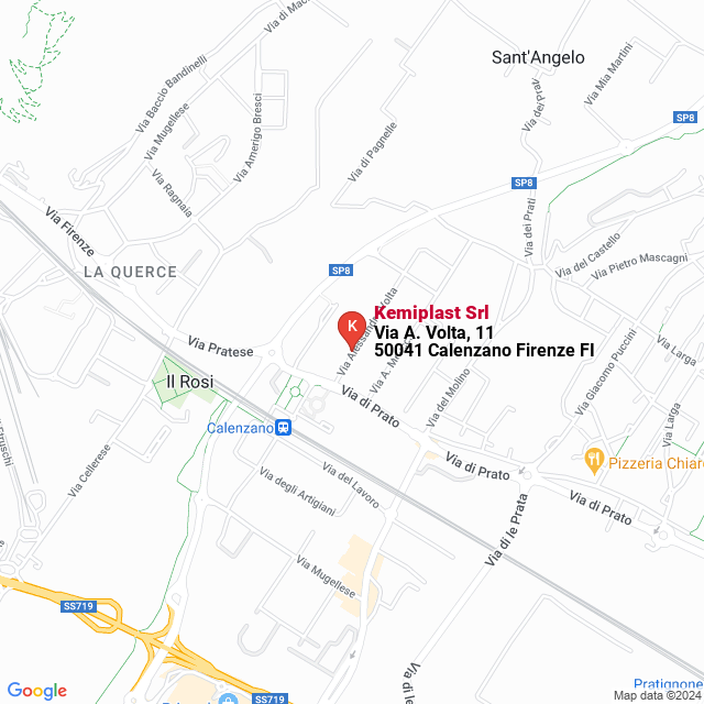 apri la mappa di Kemiplast Srl
