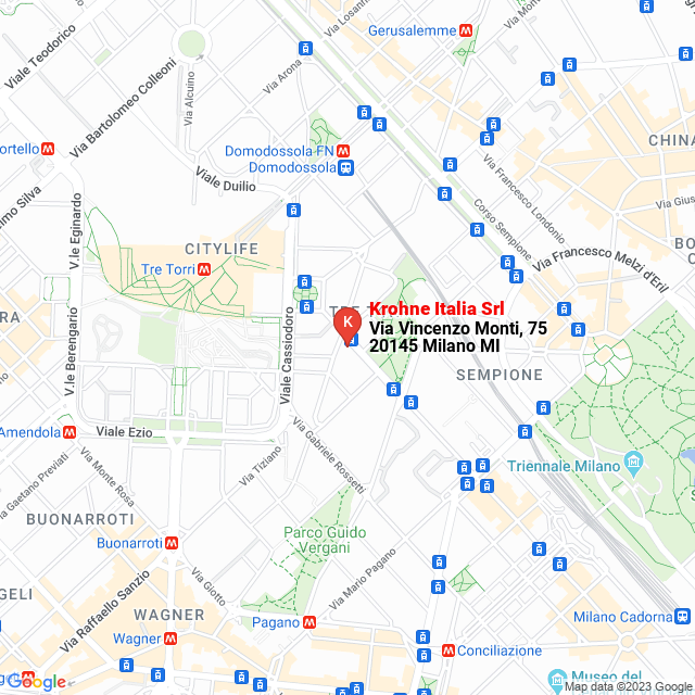 apri la mappa di Krohne Italia Srl