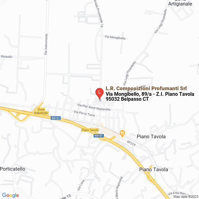 apri la mappa di L.R. Composizioni Profumanti Srl