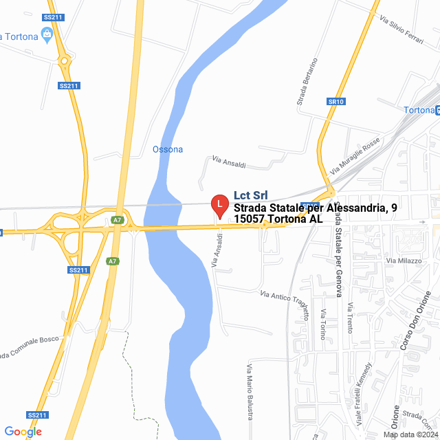 apri la mappa di Lct Srl