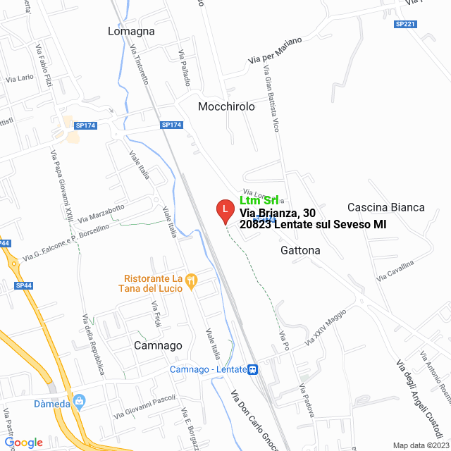 apri la mappa di Ltm Srl