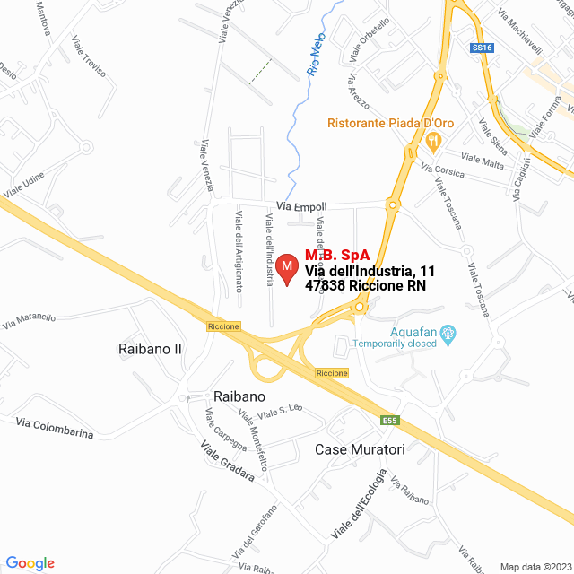 apri la mappa di M.B. SpA