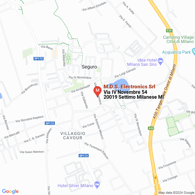 apri la mappa di M.D.S. Electronics Srl