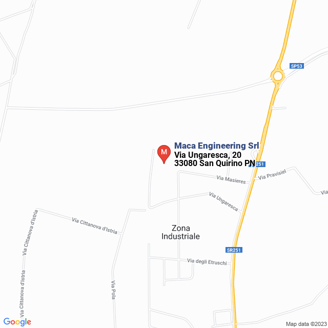 apri la mappa di Maca Engineering Srl