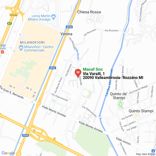 apri la mappa di Macaf Snc