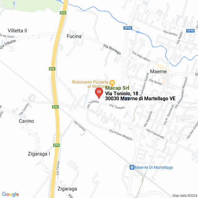 apri la mappa di Macap Srl