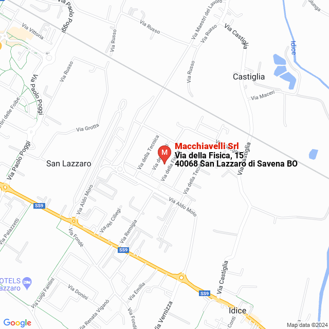 apri la mappa di Macchiavelli Srl