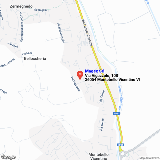 apri la mappa di Magex Srl