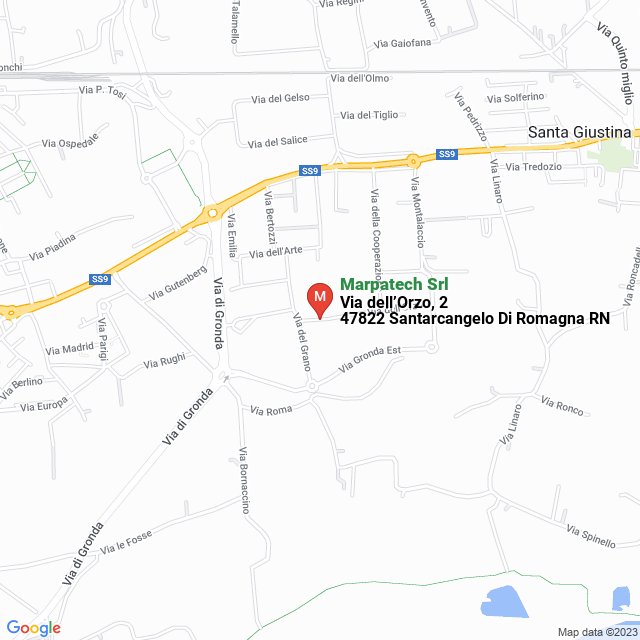 apri la mappa di Marpatech Srl