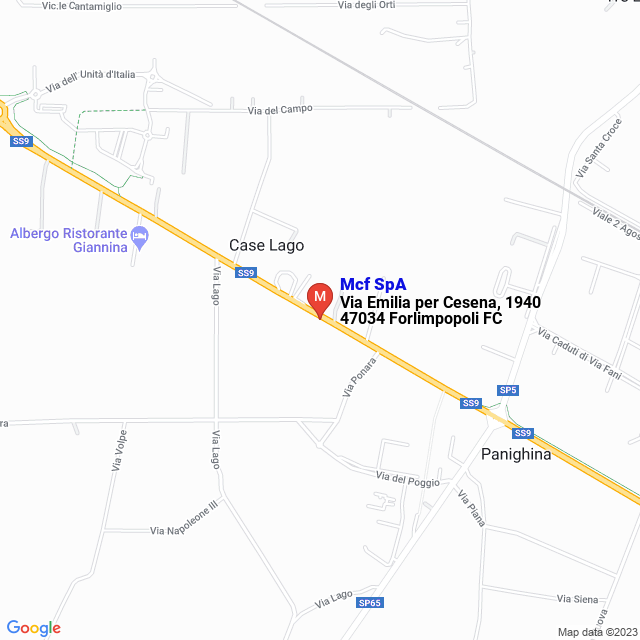 apri la mappa di Mcf SpA