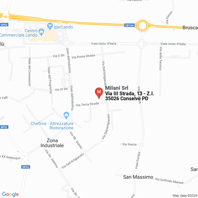 apri la mappa di Milani Srl