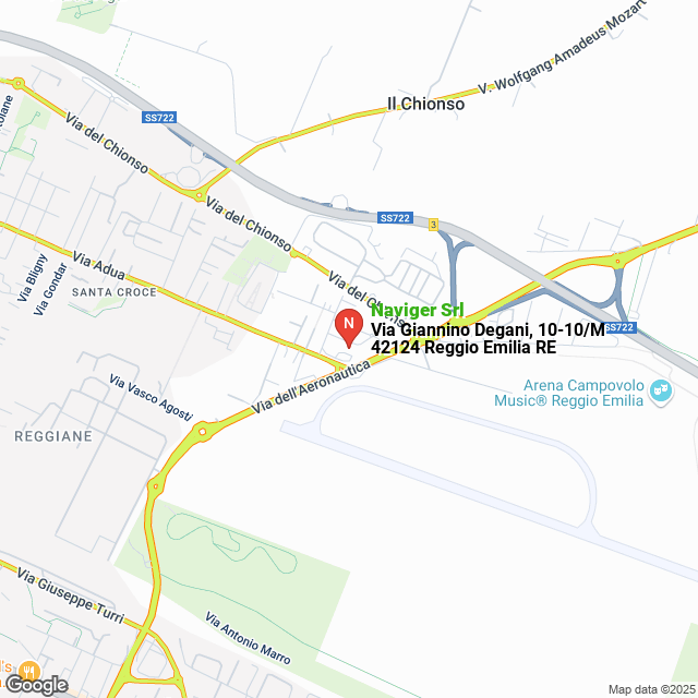 apri la mappa di Naviger Srl