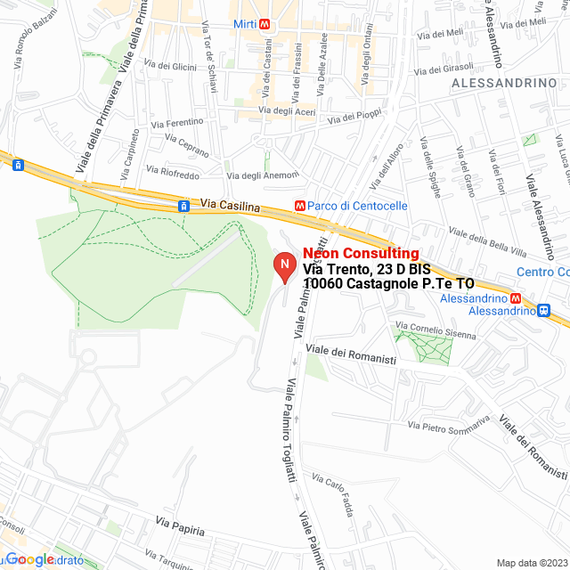 apri la mappa di Neon Consulting