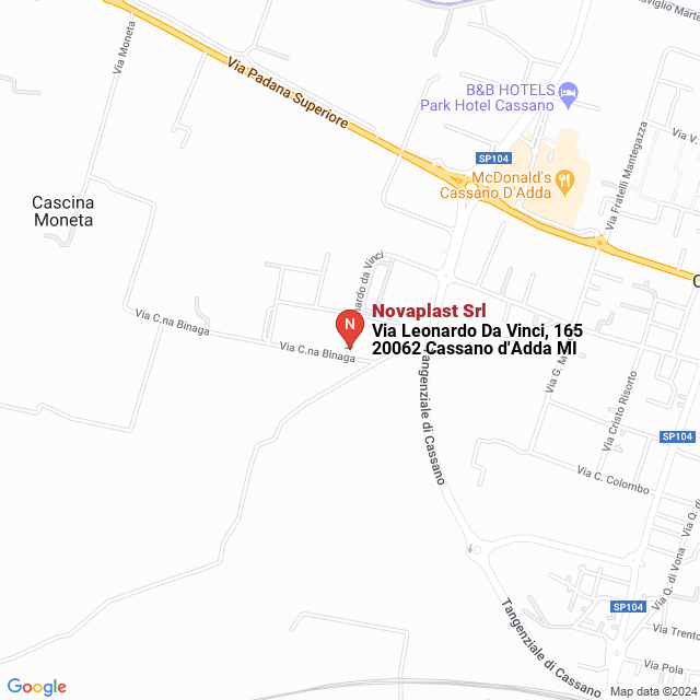 apri la mappa di Novaplast Srl