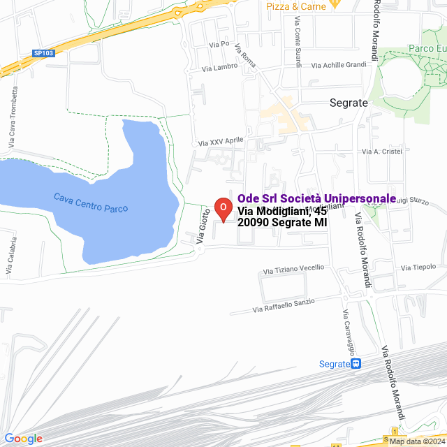 apri la mappa di Ode Srl Società Unipersonale