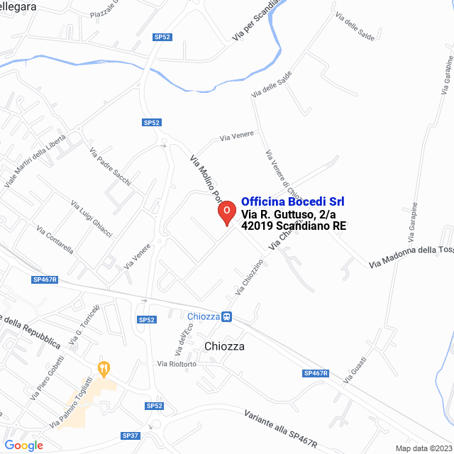 apri la mappa di Officina Bocedi Srl