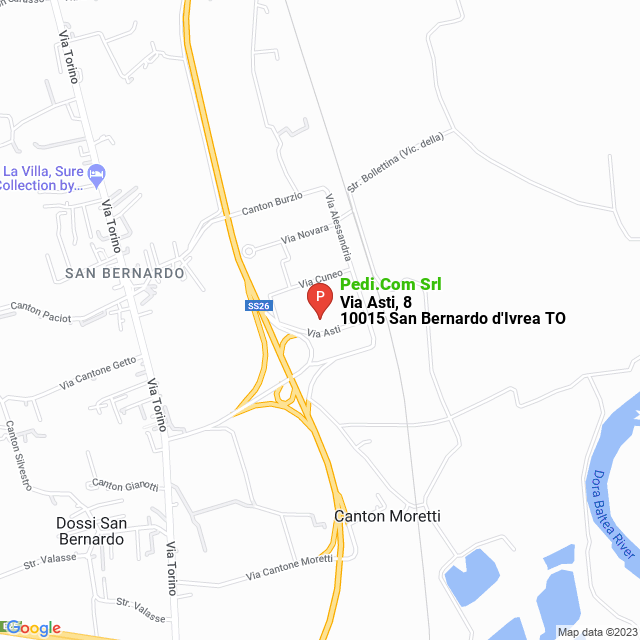 apri la mappa di Pedi.Com Srl