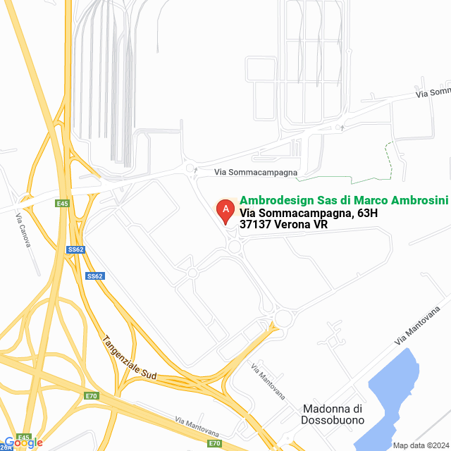 apri la mappa di Ambrodesign Sas di Marco Ambrosini & C