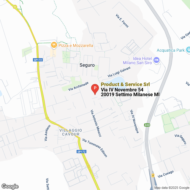 apri la mappa di Product & Service Srl